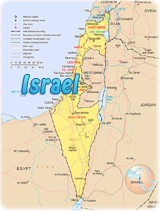 Israel map