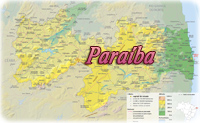 Paraiba map