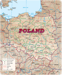Poland map