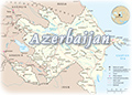 Map Azerbaijan