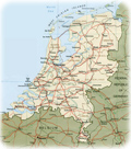 Map Netherlands