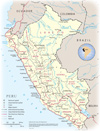Map Peru