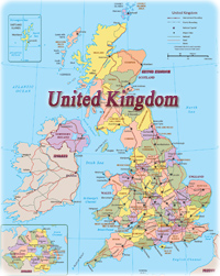 Map United Kingdom
