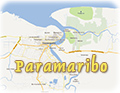 Mapa Paramaribo