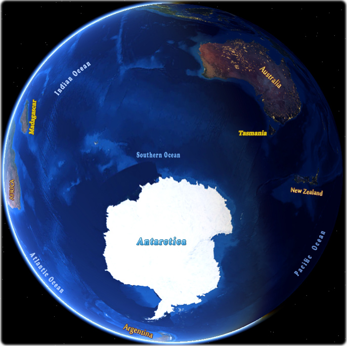 Antarctica oceans