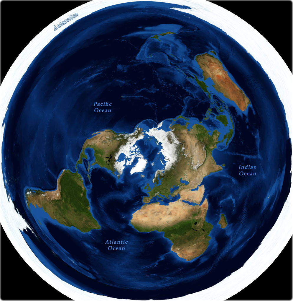 Azimuthal projection