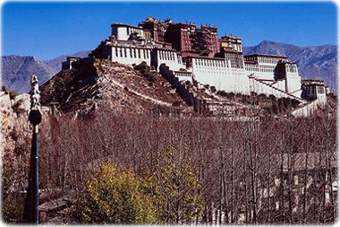 Potala Palace in Lhasa, Tibet