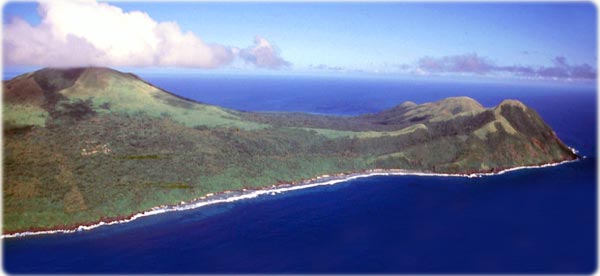 The volcanic island of Nguna, in Vanuatu