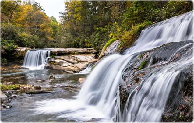 French Broad falls