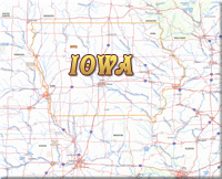 Map Iowa