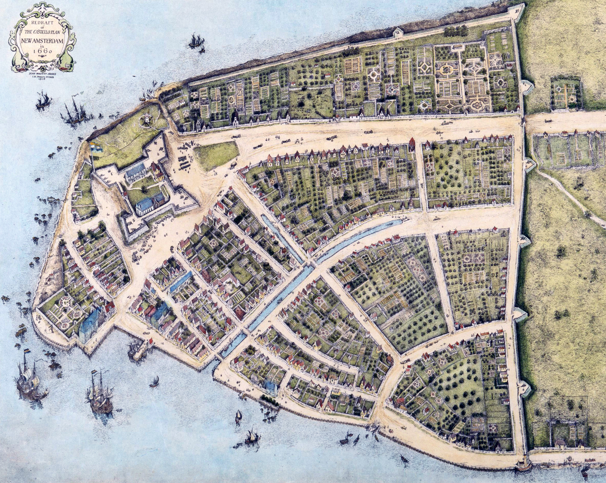 Map New Amsterdam
