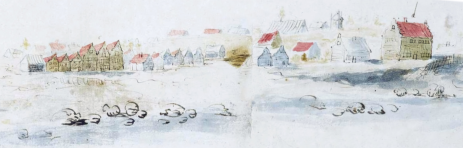 Old houses 17th century