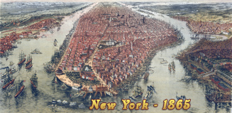 Bird's Eye View of New York