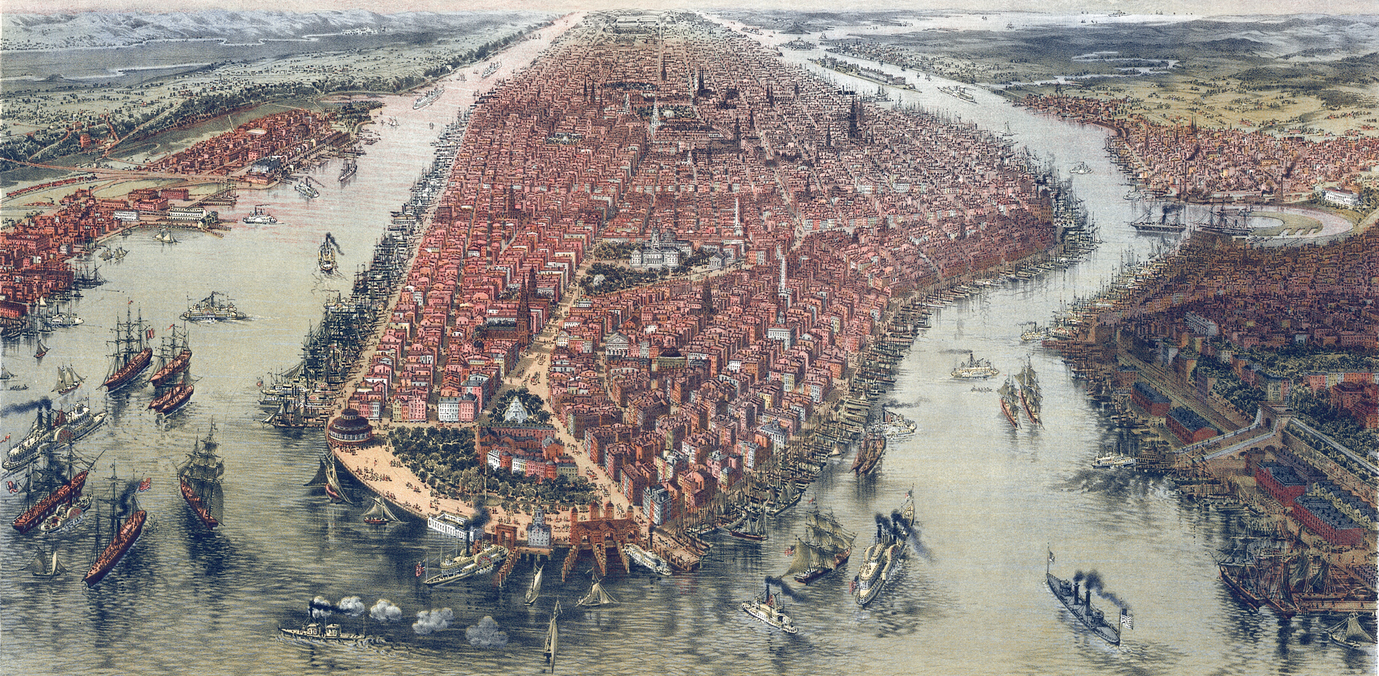 Bird's Eye View New York