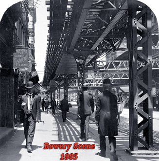 Sidewalk Bowery