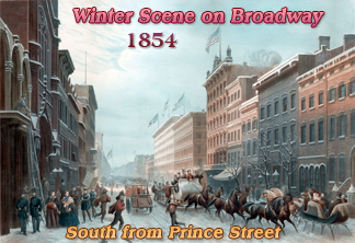 Winter Scene Broadway