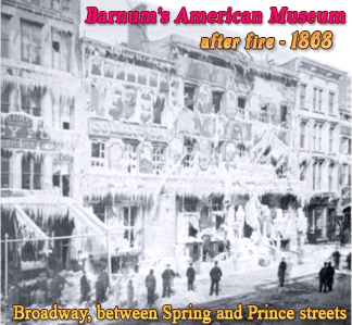 Broadway destroyed buildings