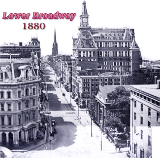 Lower Broadway New York City