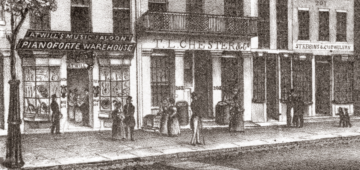Old stores Broadway