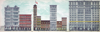 NYC Broadway buildings