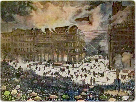 Park Row fire