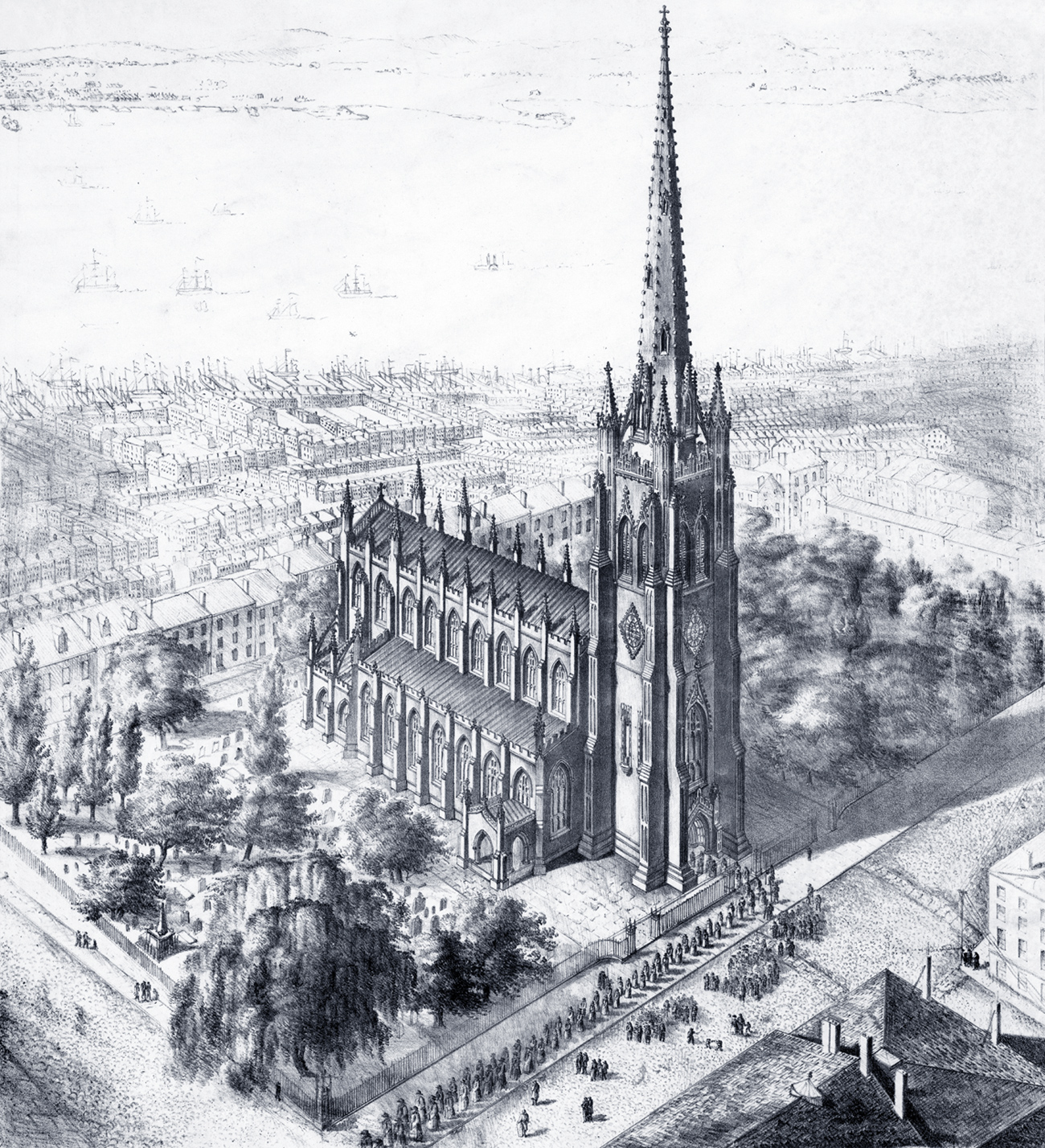 Drawing church
