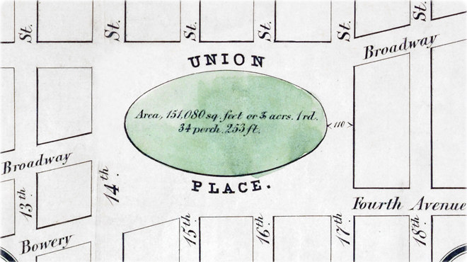 Map of Union Place