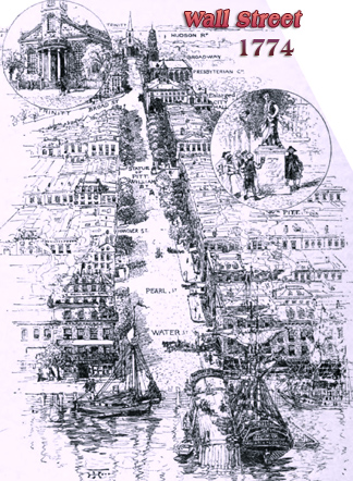 Wall Street 18th century