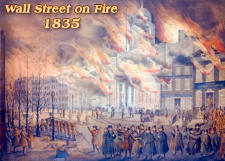 Wall Street fire 1835