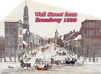 19th century Wall Street