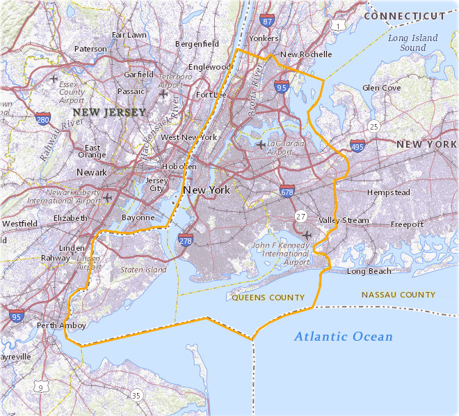 Map NYC