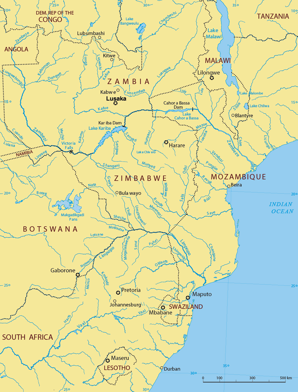 South East Africa