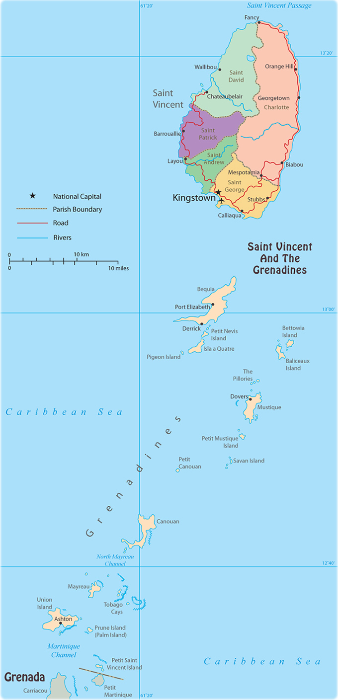 Mayreau Saint Vincent and the Grenadines Cruise Port
