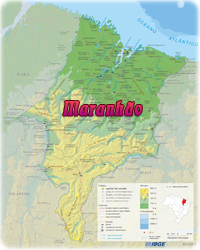 Maranhão map