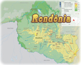Rondonia map