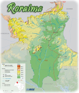 Roraima map
