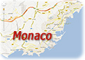 Monaco map