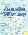 Antarctica political map