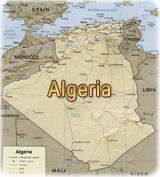 Map Algeria