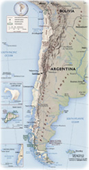 Map Chile