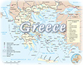Map Greece