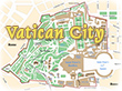 Map Vatican City