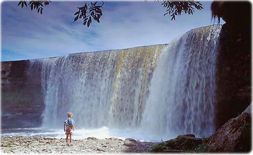 Jägala waterfall