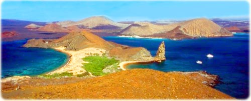 The Bartolome Island, in Galapagos
