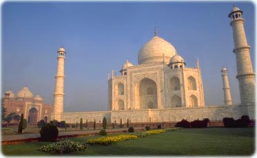 Taj Mahal, in Agra - India