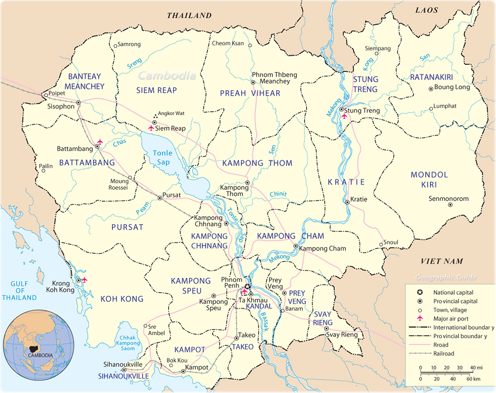 Map Cambodia