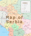 map Serbia