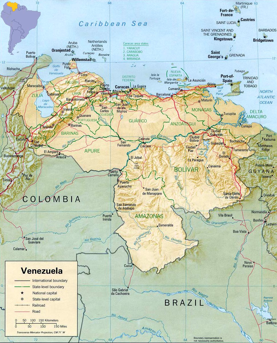 Venezuela map
