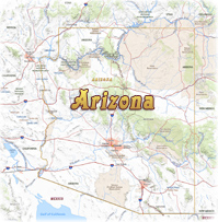 Arizona map