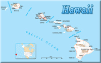 Hawaii map